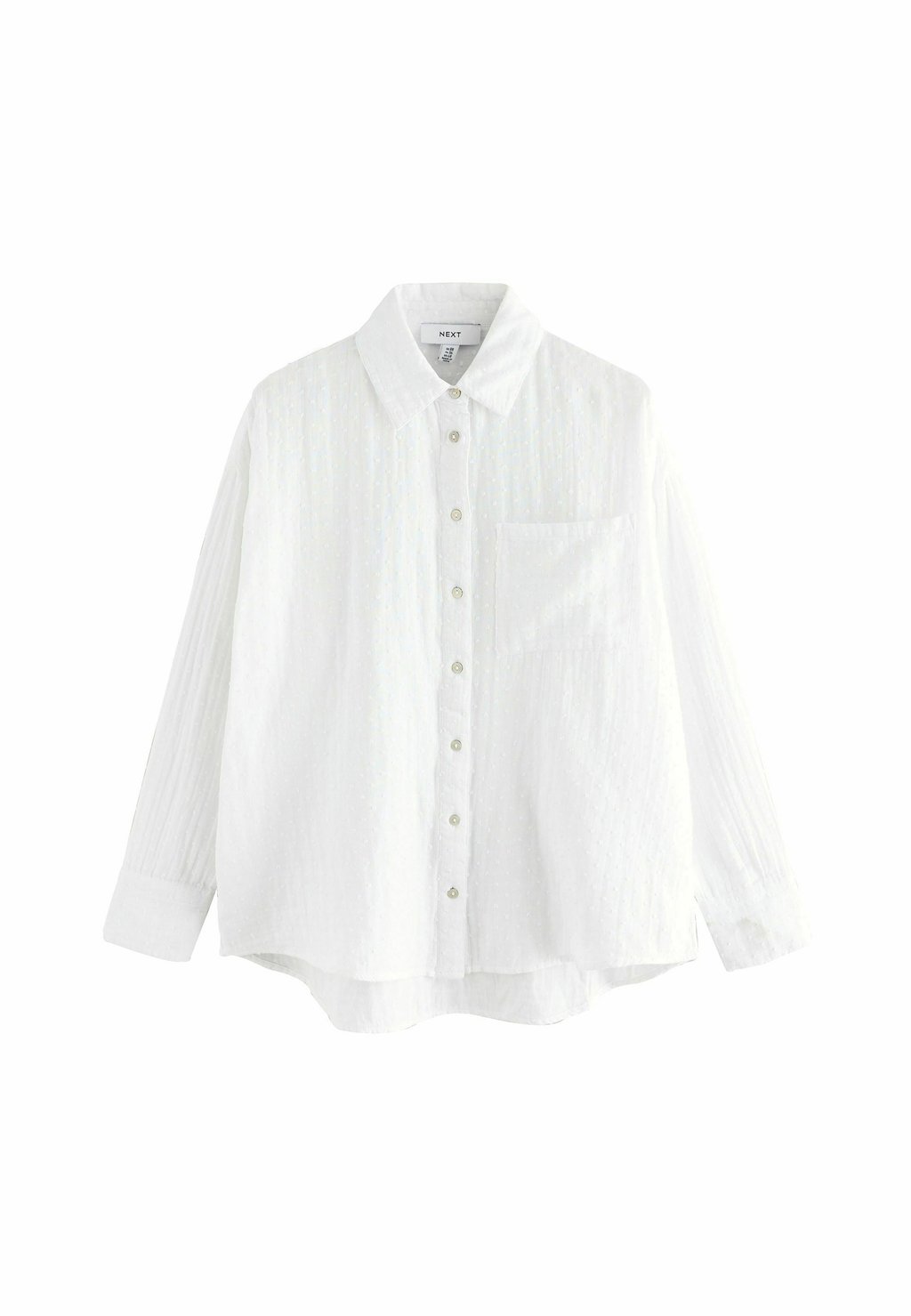 Блузка на пуговицах Next, белый
Блузка на пуговицах Next, белый