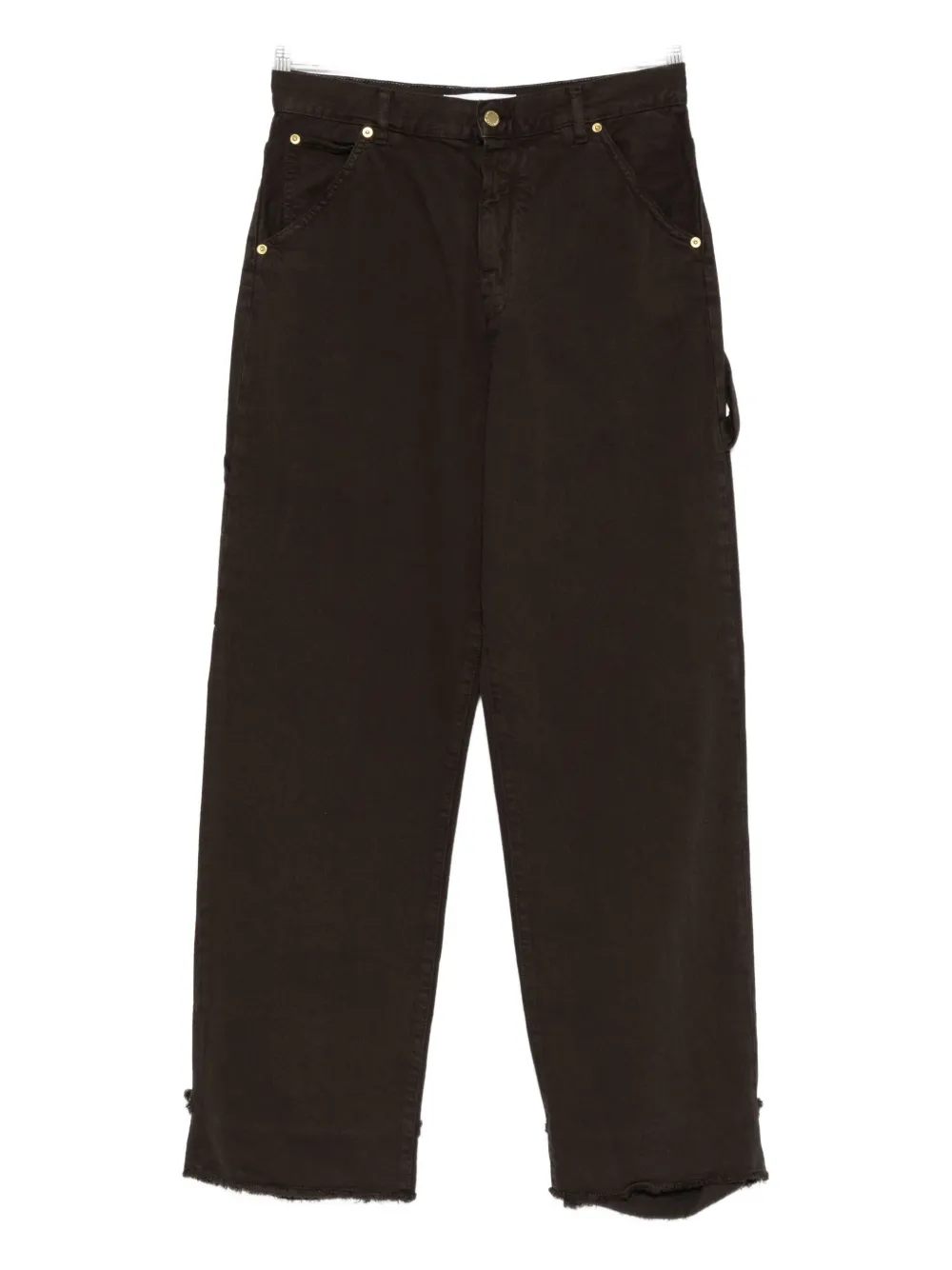 Прямые джинсы из денима с необработанным краем Darkpark, коричневый
Прямые джинсы из денима с необработанным краем Darkpark, коричневый