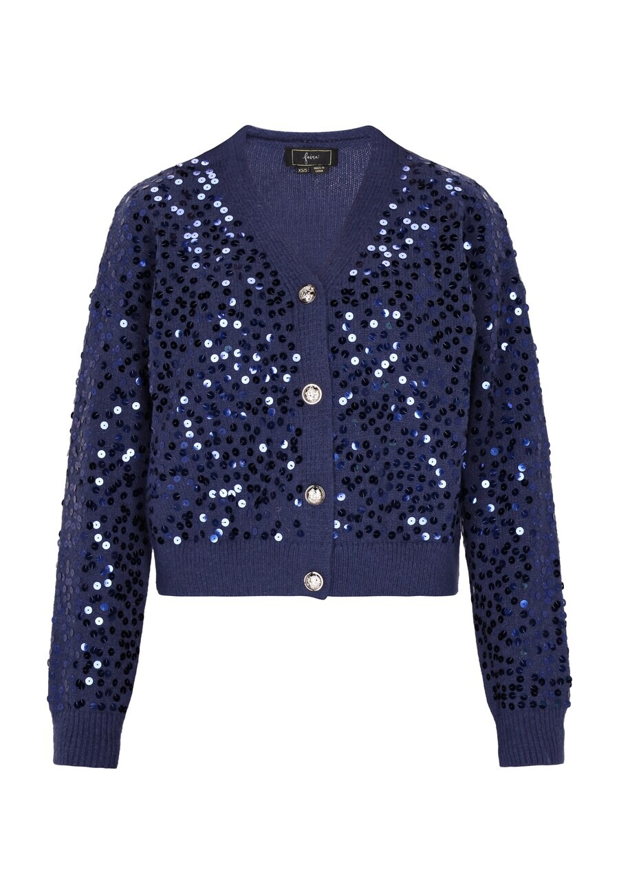 Вязаный кардиган faina Knit Cardigan, морской синий
Вязаный кардиган faina Knit Cardigan, морской синий