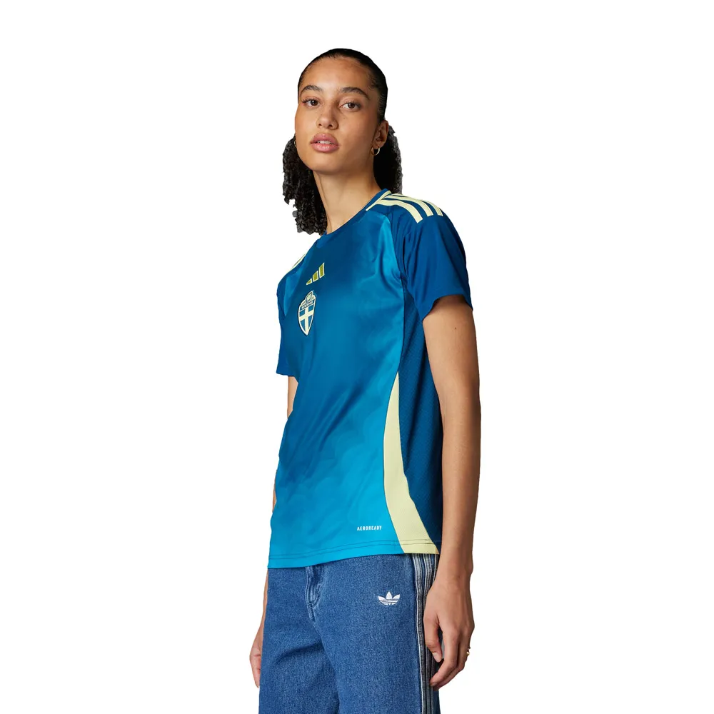 Футболка с коротким рукавом adidas Sweden 24/25 Away Woman, синий
Футболка с коротким рукавом adidas Sweden 24/25 Away Woman, синий