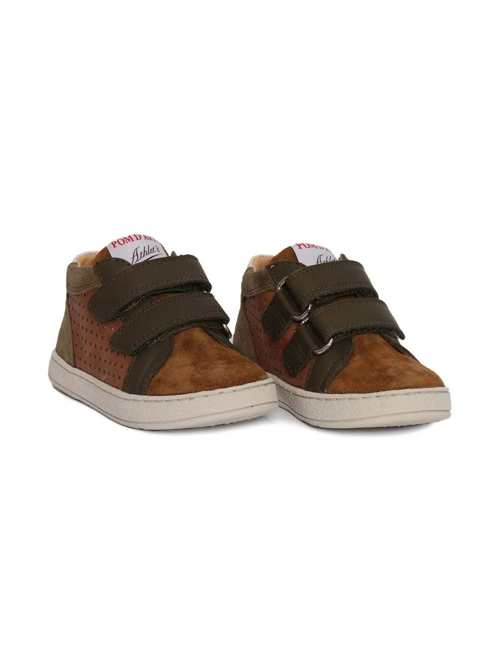 Легкие кеды из перфорированной кожи "мусс" Pom D'Api, коричневый
Легкие кеды из перфорированной кожи "мусс" Pom D'Api, коричневый