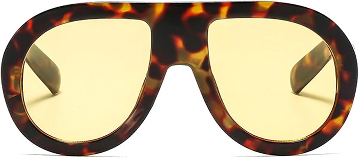 Willochra Модные толстые солнцезащитные очки-пилот большого размера для женщин и мужчин, ретро, большие цельные солнцезащитные очки, винтажные очки с защитой от УФ-излучения UV400, C5
Willochra Модные толстые солнцезащитные очки-пилот большого размера для женщин и мужчин, ретро, большие цельные солнцезащитные очки, винтажные очки с защитой от УФ-излучения UV400, C5