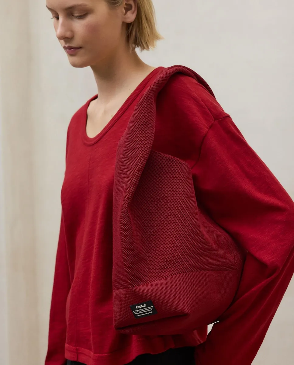 Женская футболка с V-образным вырезом Ecoalf, красный
Женская футболка с V-образным вырезом Ecoalf, красный