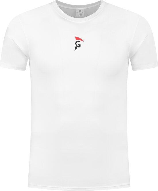 GLADIATOR SPORTS Эластичная компрессионная спортивная рубашка белого цвета
GLADIATOR SPORTS Эластичная компрессионная спортивная рубашка белого цвета