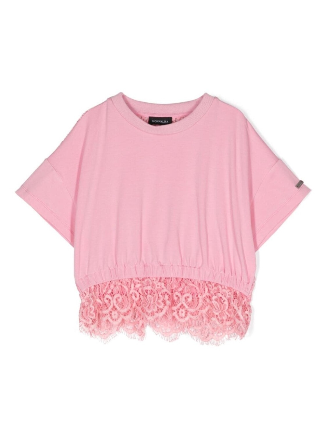 Monnalisa футболка с кружевом, розовый
Monnalisa футболка с кружевом, розовый