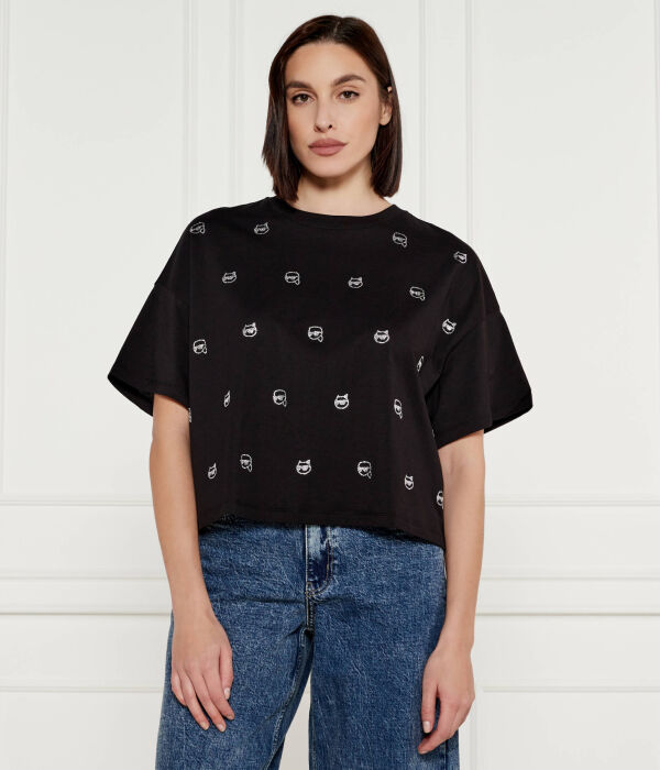 Футболка культовая 2.0 Loose fit Karl Lagerfeld, черный 
Футболка культовая 2.0 Loose fit Karl Lagerfeld, черный