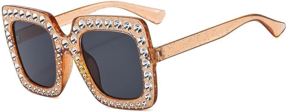 Квадратные солнцезащитные очки со стразами для женщин, большие солнцезащитные очки с кристаллами, винтажные, с защитой от УФ-излучения UV400, в стиле уличной моды LXLHWN, One Color
Квадратные солнцезащитные очки со стразами для женщин, большие солнцезащитные очки с кристаллами, винтажные, с защитой от УФ-излучения UV400, в стиле уличной моды LXLHWN, One Color