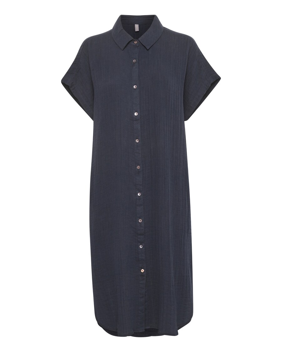 Платье-рубашка CULTURE, marine blue
Платье-рубашка CULTURE, marine blue