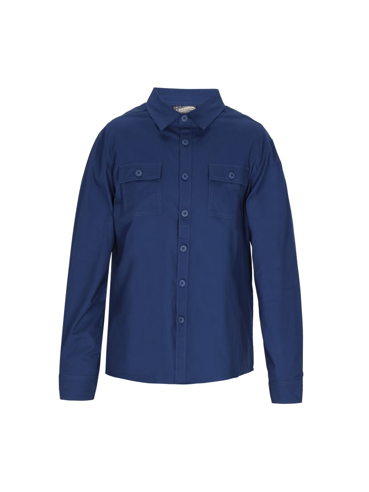 Мужская рубашка темно-синего цвета DreiMaster Vintage
Мужская рубашка темно-синего цвета DreiMaster Vintage