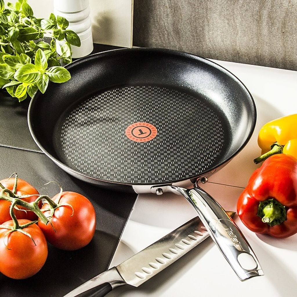 Сковорода Tefal DUETTO PLUS из нержавеющей стали диаметром 20 см с антипригарным покрытием Titanium Force
Сковорода Tefal DUETTO PLUS из нержавеющей стали диаметром 20 см с антипригарным покрытием Titanium Force