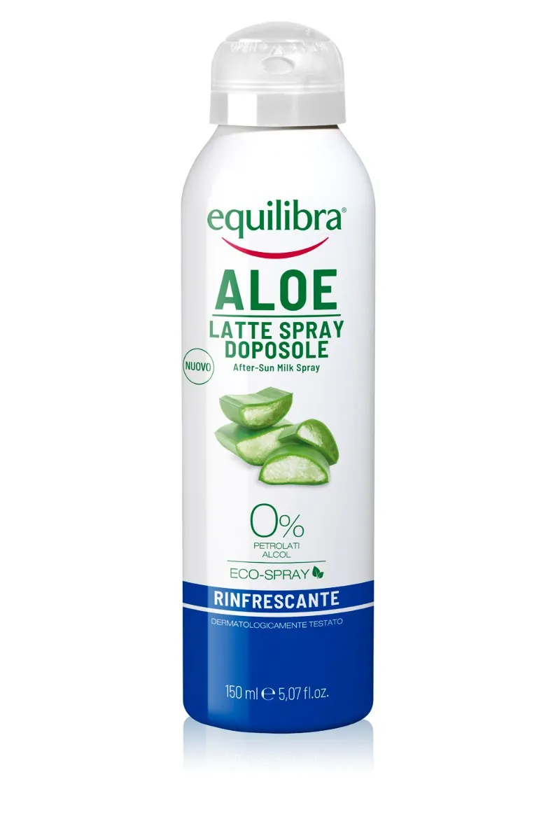 Equilibra Aloe After Sun Milk Spray 150 мл Освежающий эффект
Equilibra Aloe After Sun Milk Spray 150 мл Освежающий эффект