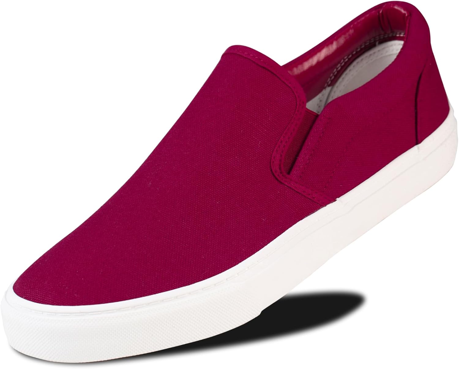 Мужские кеды классические низкие без шнурков, широкие текстильные скейт-лоферы с мягкой стелькой, повседневная обувь для мужчин, удобные кроссовки для ходьбы Hello Basics, бордовый
Мужские кеды классические низкие без шнурков, широкие текстильные скейт-лоферы с мягкой стелькой, повседневная обувь для мужчин, удобные кроссовки для ходьбы Hello Basics, бордовый