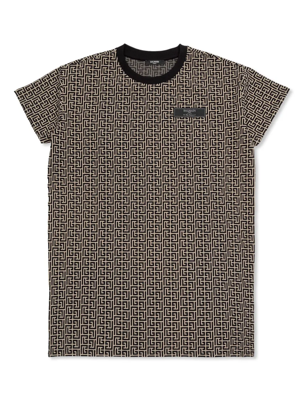 Платье-футболка с монограммой Balmain Kids, нейтральный
Платье-футболка с монограммой Balmain Kids, нейтральный