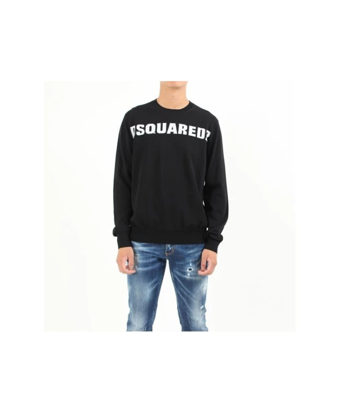 Толстовка с круглым вырезом Dsquared2, черный
Толстовка с круглым вырезом Dsquared2, черный