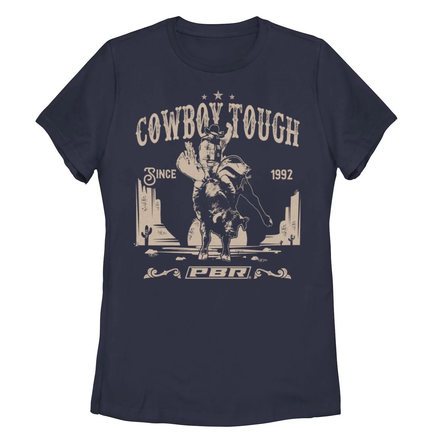 Футболка с рисунком Professional Bull Riders Cowboy Tough с 1992 года для юниоров Licensed Character
Футболка с рисунком Professional Bull Riders Cowboy Tough с 1992 года для юниоров Licensed Character