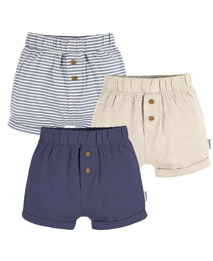 Детские вязаные шорты, 3 шт Gerber, коричневый/бежевый
Детские вязаные шорты, 3 шт Gerber, коричневый/бежевый