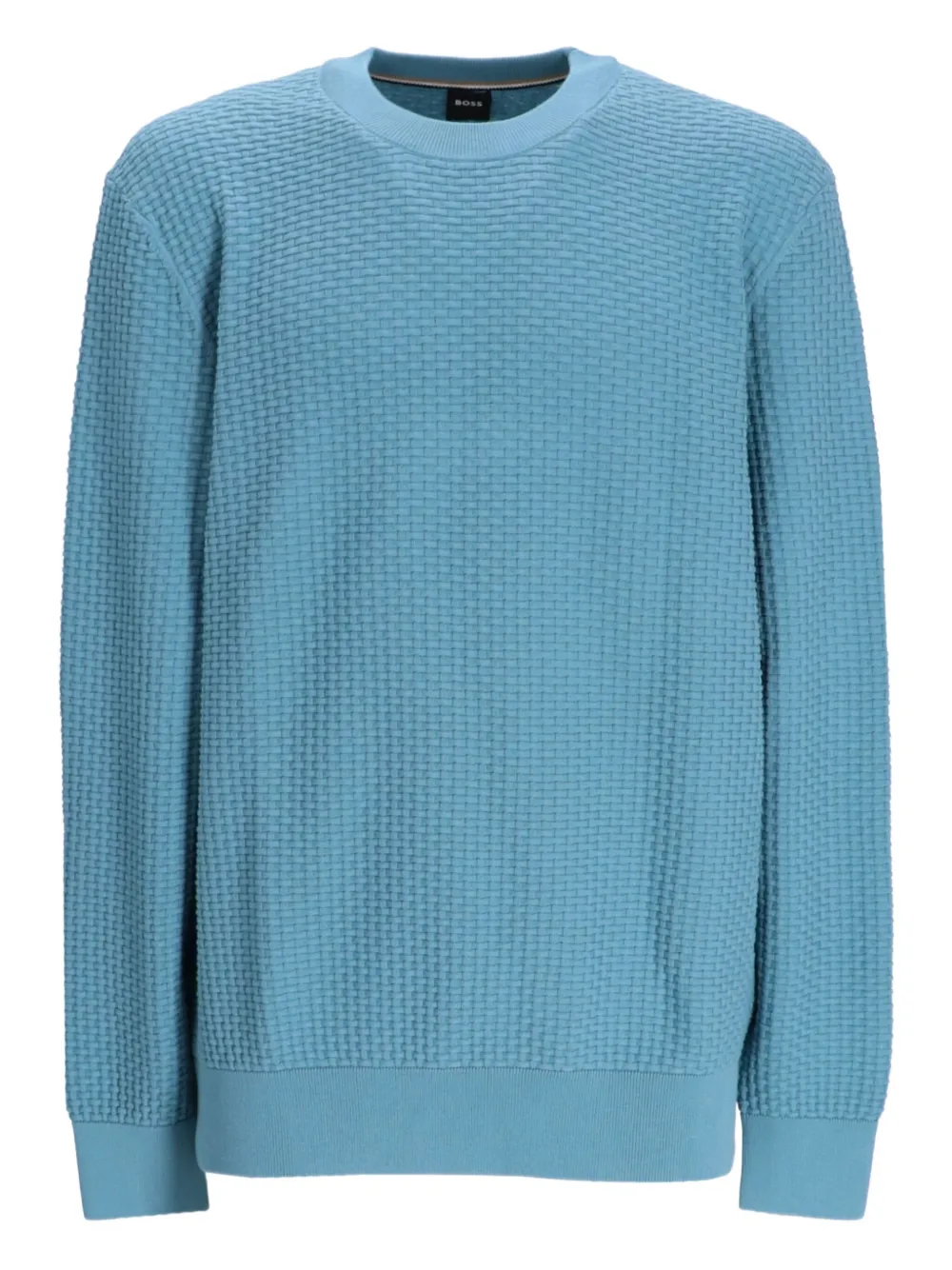 Свитер с круглым вырезом BOSS, синий
Свитер с круглым вырезом BOSS, синий