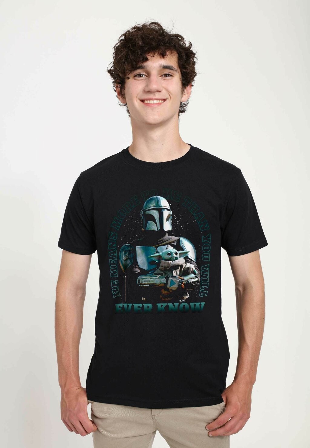Футболка с принтом STAR WARS: THE MANDALORIAN MEANINGFUL UNISEX Star Wars, черный
Футболка с принтом STAR WARS: THE MANDALORIAN MEANINGFUL UNISEX Star Wars, черный