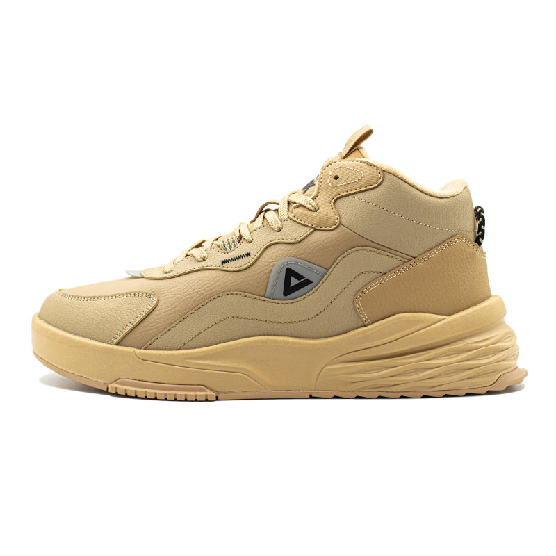 PEAK Теплые и легкие высокие мужские кроссовки для скейтбординга, песочно-желтые
PEAK Теплые и легкие высокие мужские кроссовки для скейтбординга, песочно-желтые