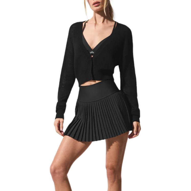 Топ женский Alo Yoga, черный
Топ женский Alo Yoga, черный