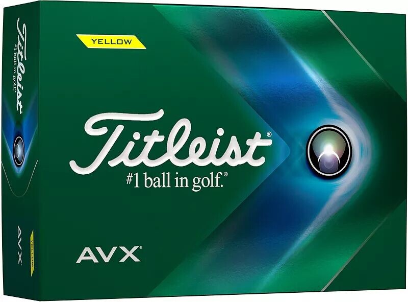 Мячи для гольфа AVX 2022 года Titleist, желтый
Мячи для гольфа AVX 2022 года Titleist, желтый