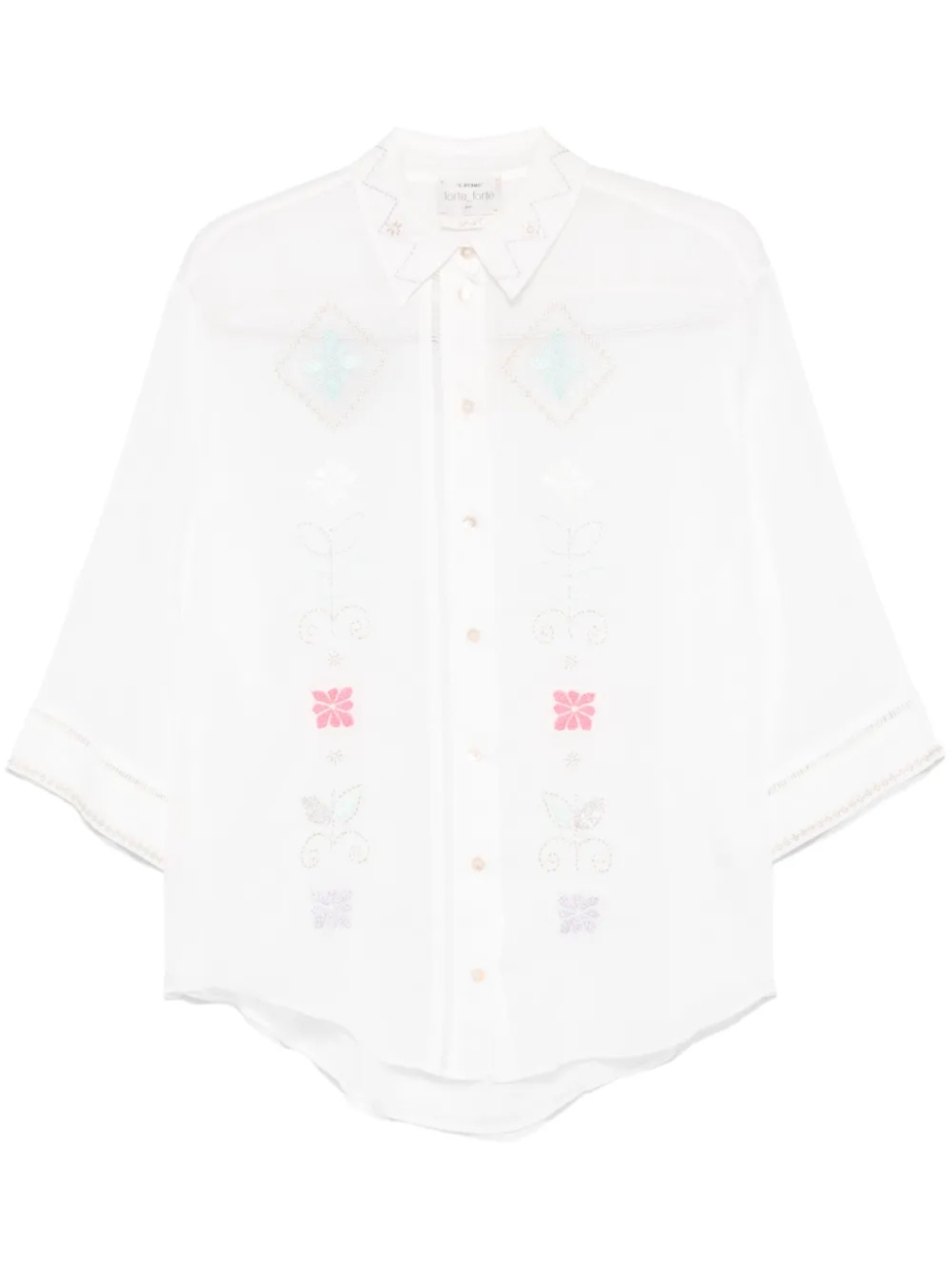 Рубашка с вышивкой Forte Forte, белый
Рубашка с вышивкой Forte Forte, белый