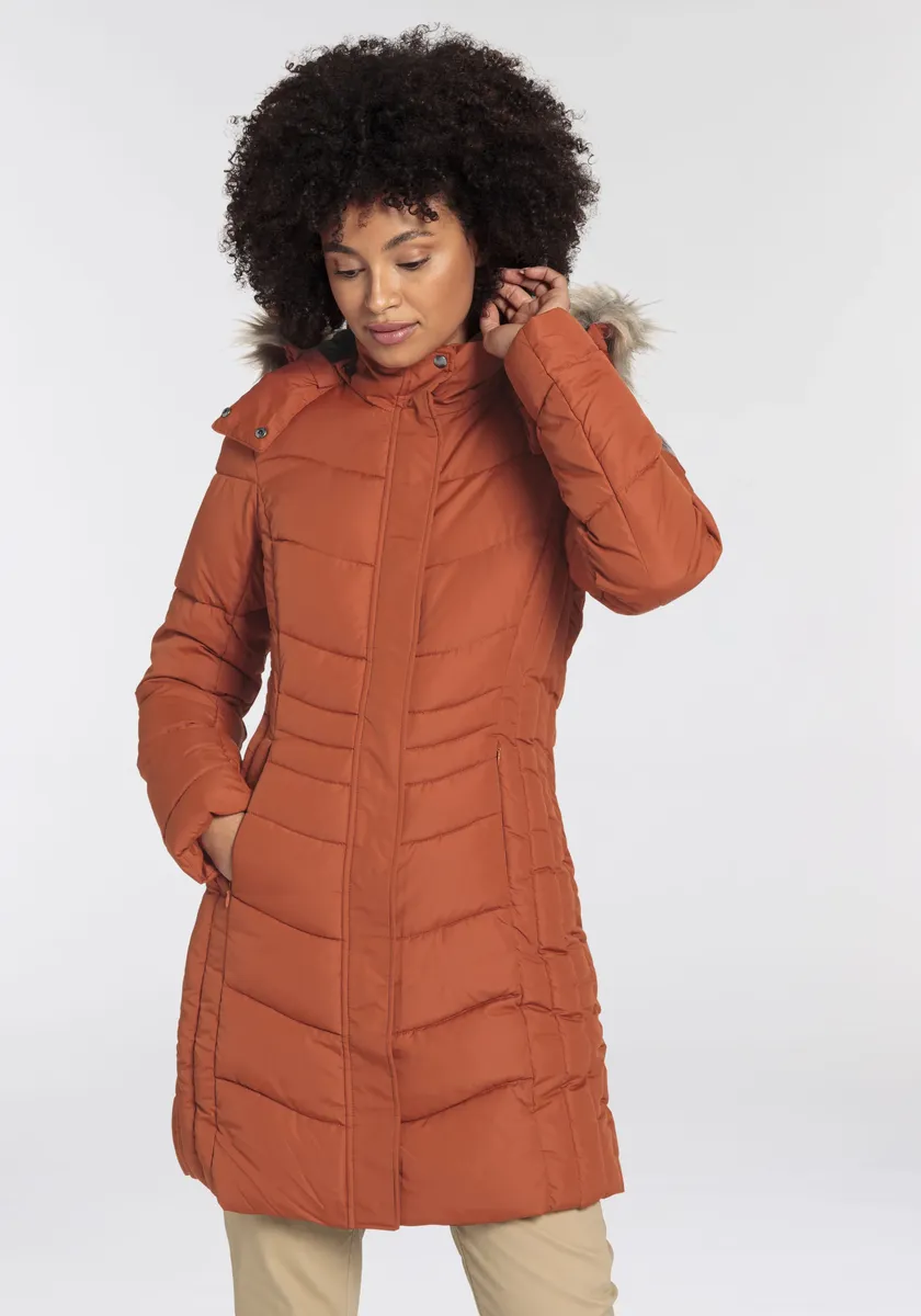 Стеганое пальто Icepeak "PAIVA", согревающее, водоотталкивающее и ветрозащитное, цвет Rost
Стеганое пальто Icepeak "PAIVA", согревающее, водоотталкивающее и ветрозащитное, цвет Rost