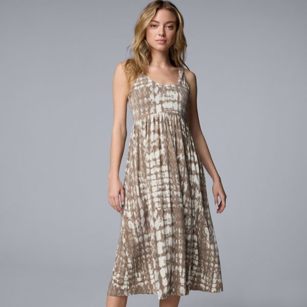 Женское платье миди с расклешенным силуэтом Simply Vera Vera Wang, цвет hazel diamond dye
Женское платье миди с расклешенным силуэтом Simply Vera Vera Wang, цвет hazel diamond dye