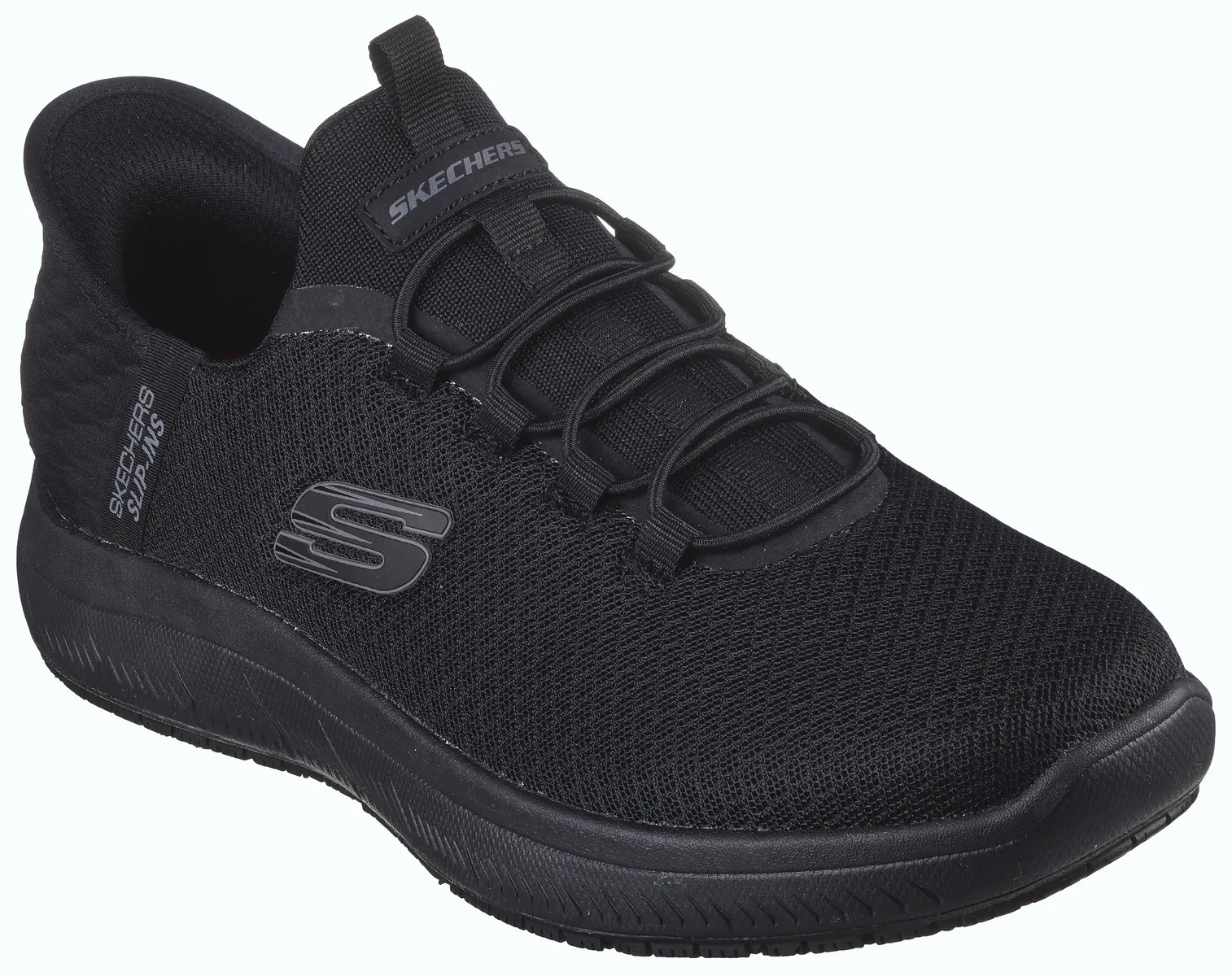Рабочая обувь Skechers "SUMMITS SR-COLSIN", тапочки для предприятий общественного питания, медсестер, больниц с подушками, черный
Рабочая обувь Skechers "SUMMITS SR-COLSIN", тапочки для предприятий общественного питания, медсестер, больниц с подушками, черный