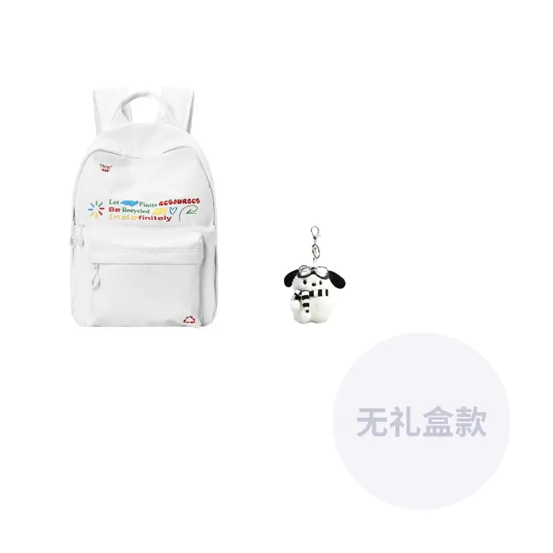 FINITE LOOP FINITE LOOP Рюкзак из переработанного полиэстера Унисекс Белый
FINITE LOOP FINITE LOOP Рюкзак из переработанного полиэстера Унисекс Белый