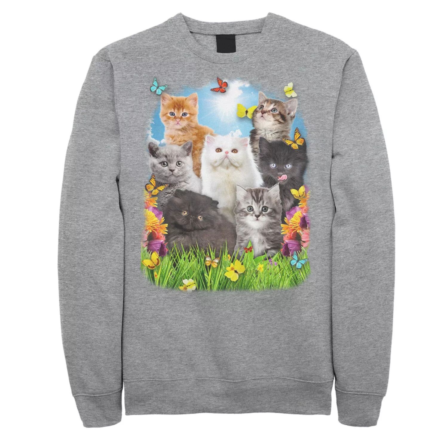 Мужской свитшот с коллажем Spring Kitten Garden Licensed Character
Мужской свитшот с коллажем Spring Kitten Garden Licensed Character