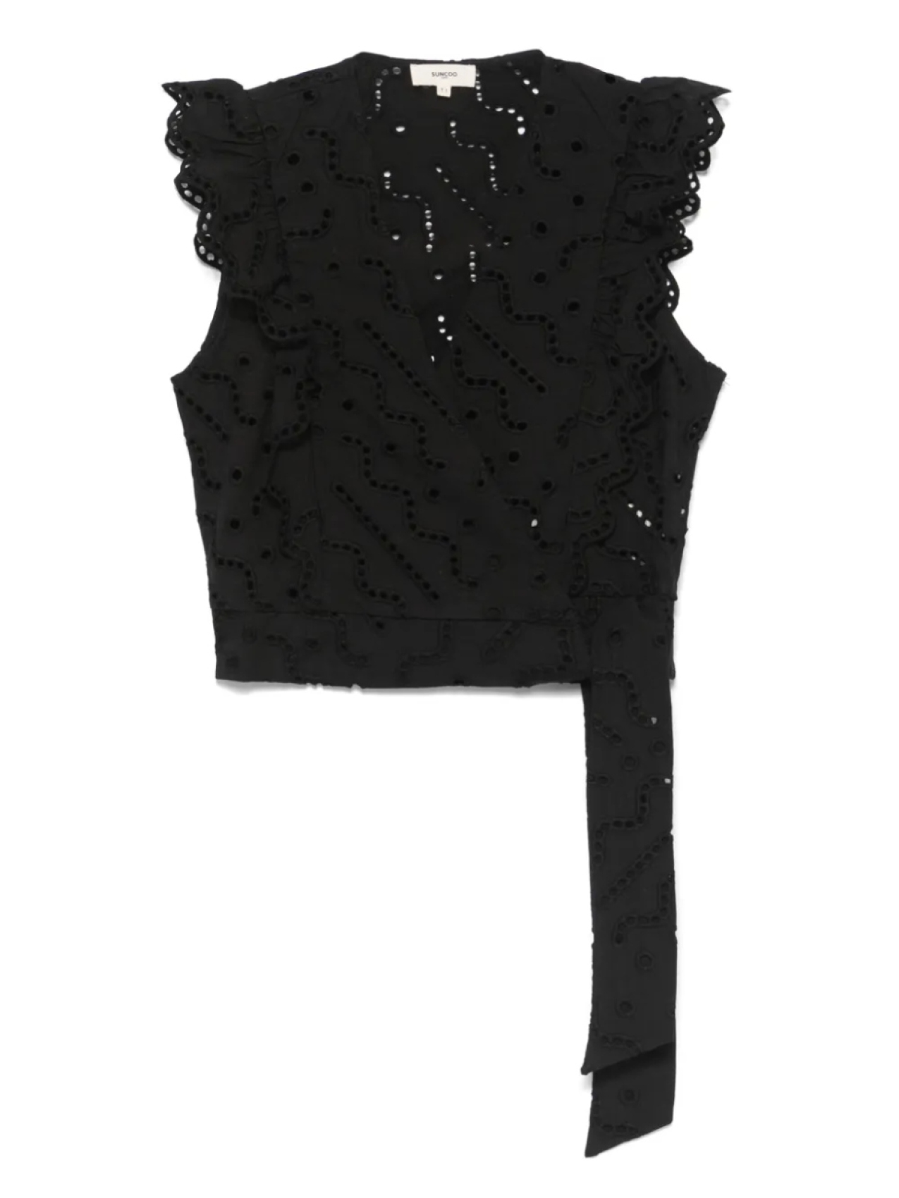 Комплект брюк с вышивкой «англез» (комплект из двух штук) suncoo, черный
Комплект брюк с вышивкой «англез» (комплект из двух штук) suncoo, черный