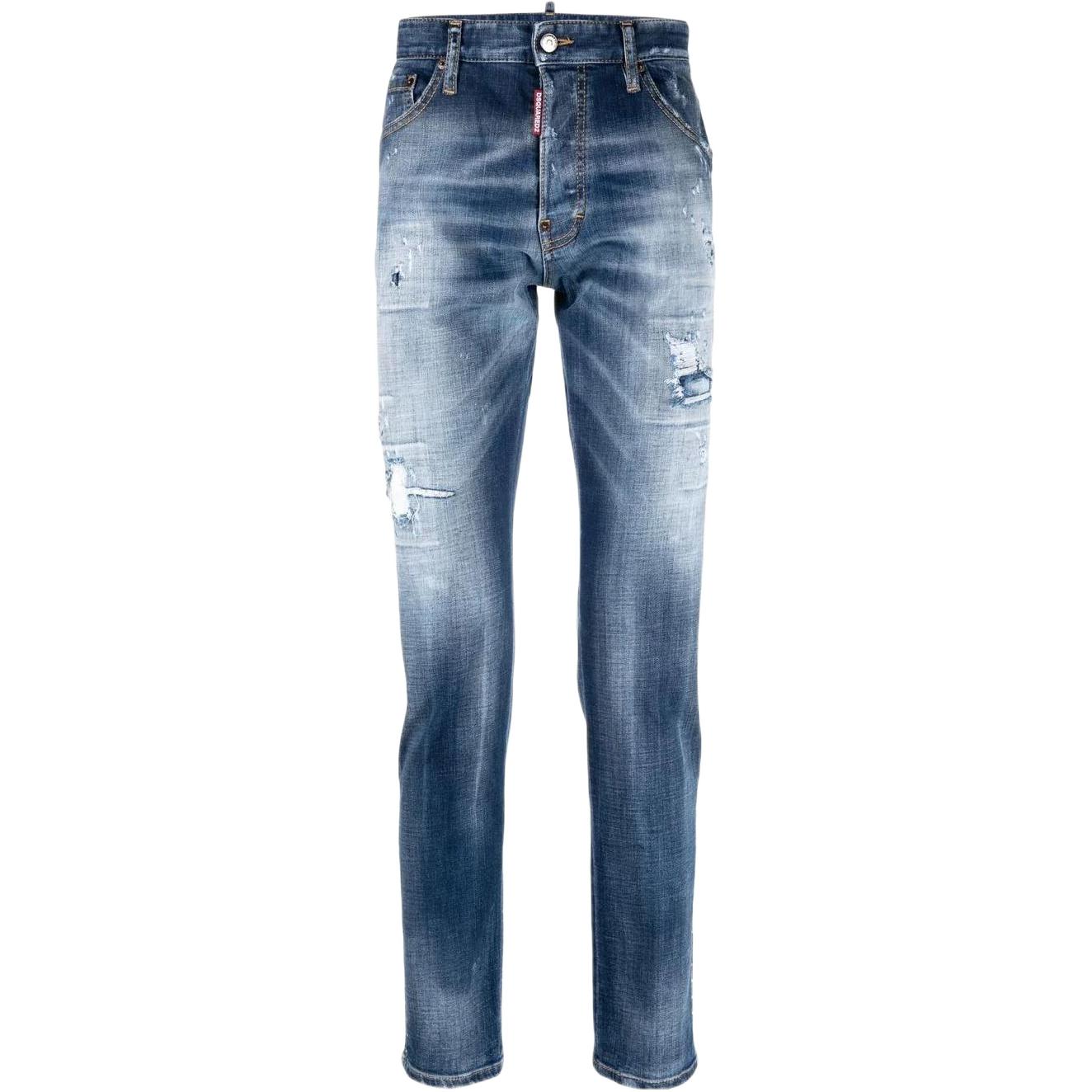 Dsquared2 облегающие джинсы Mid Rise DSQUARED 2, темно-синий
Dsquared2 облегающие джинсы Mid Rise DSQUARED 2, темно-синий