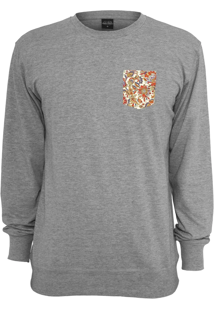 Свитер с круглым вырезом URBAN CLASSICS " Urban Classics Men's Contrast Pocket Crewneck", цвет Grey/Flower
Свитер с круглым вырезом URBAN CLASSICS " Urban Classics Men's Contrast Pocket Crewneck", цвет Grey/Flower