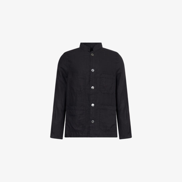 Куртка-рубашка Oscar Jacobson с воротником стойкой, черный
Куртка-рубашка Oscar Jacobson с воротником стойкой, черный