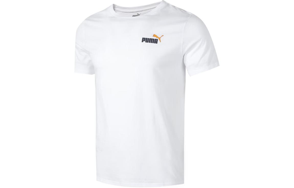 Футболка мужская белая Puma, белый 
Футболка мужская белая Puma, белый