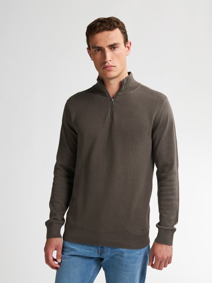 Petrol Industries Вязаный свитер Augusta с застежкой-молнией до середины груди, серый
Petrol Industries Вязаный свитер Augusta с застежкой-молнией до середины груди, серый