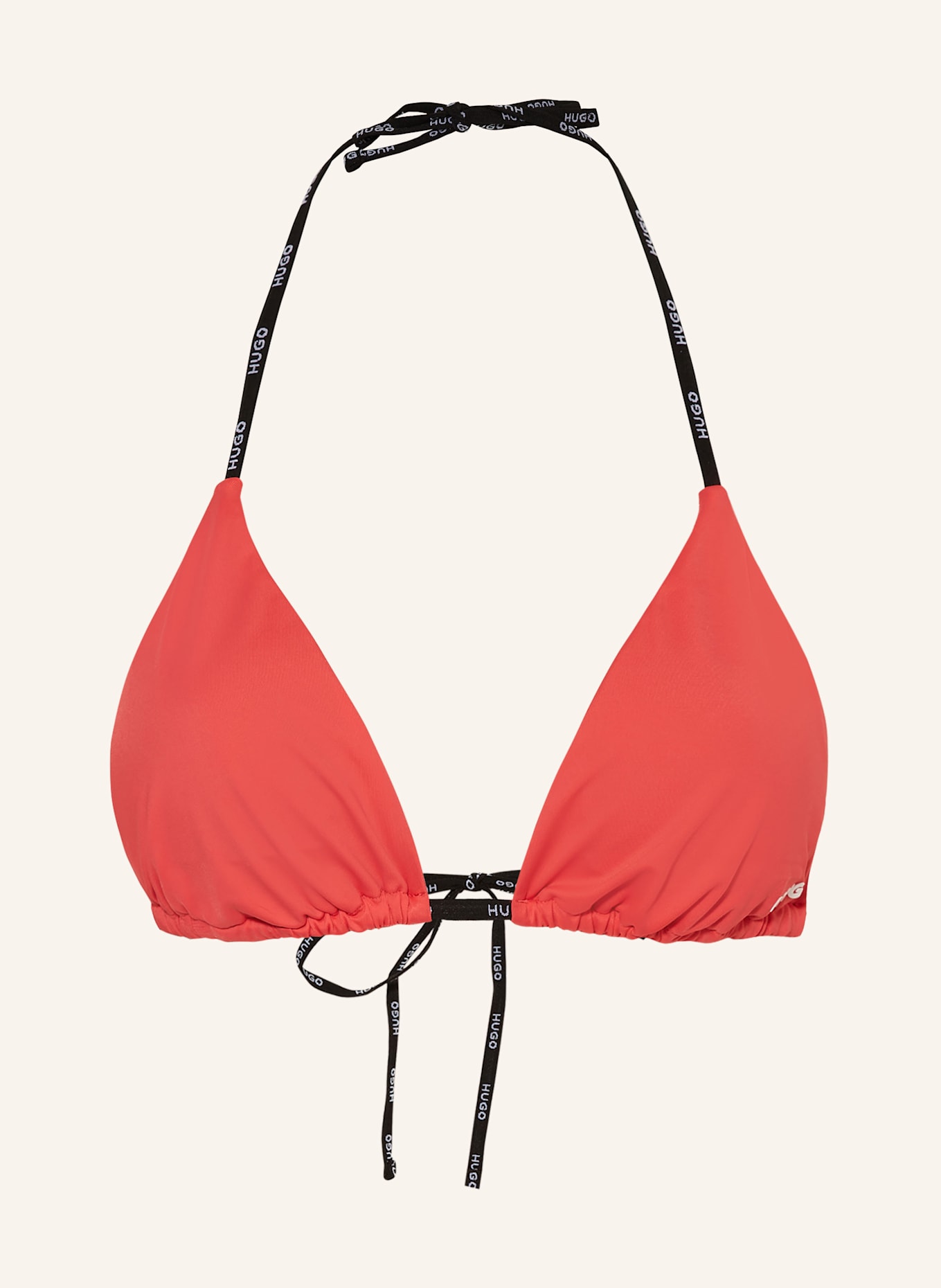 Треугольный верх бикини чистый Hugo, красный
Треугольный верх бикини чистый Hugo, красный