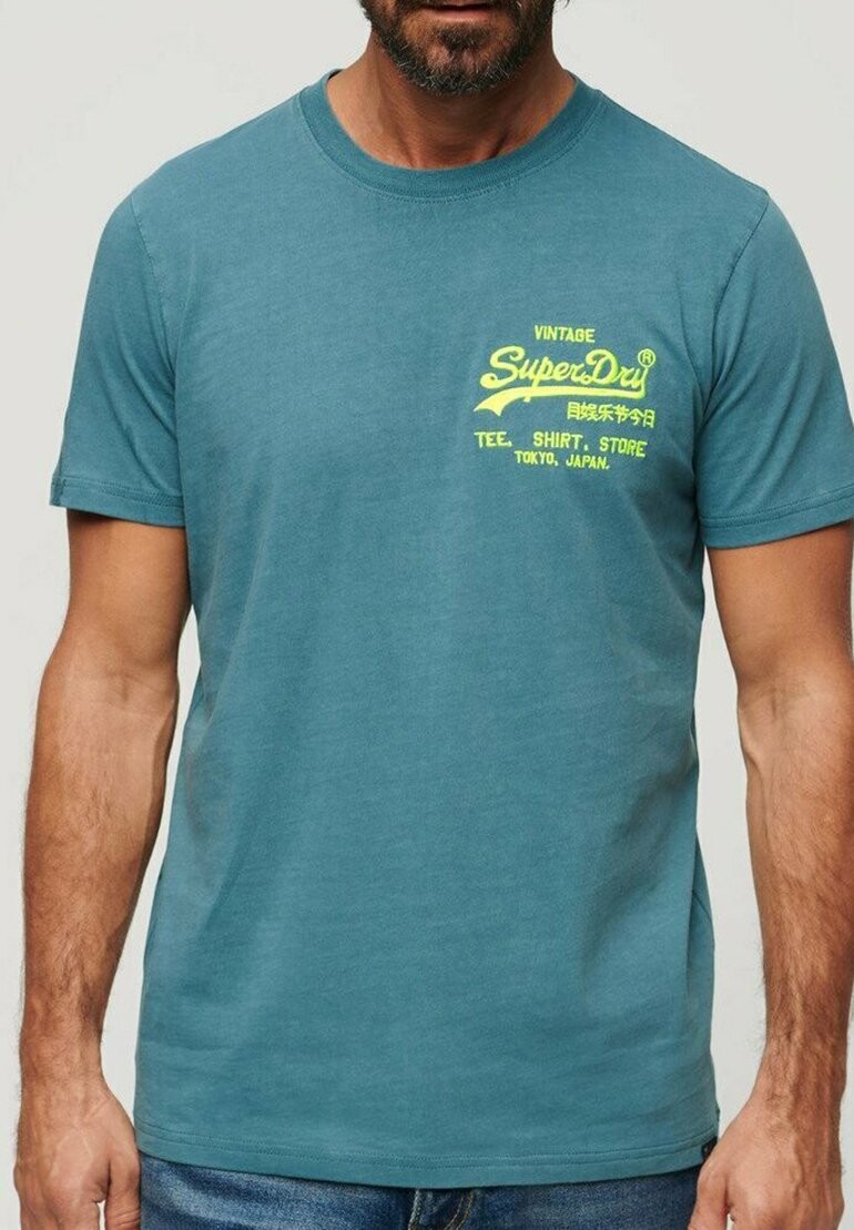 Футболка с принтом VINTAGE LOGO Superdry, цвет hydro blue
Футболка с принтом VINTAGE LOGO Superdry, цвет hydro blue