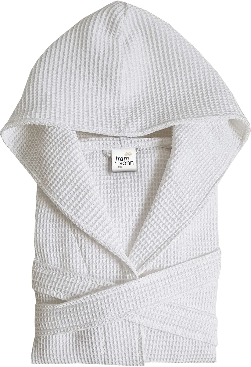 Framsohn махровый женский халат "Халат вафельного пике" Framsohn Frottier, белый
Framsohn махровый женский халат "Халат вафельного пике" Framsohn Frottier, белый