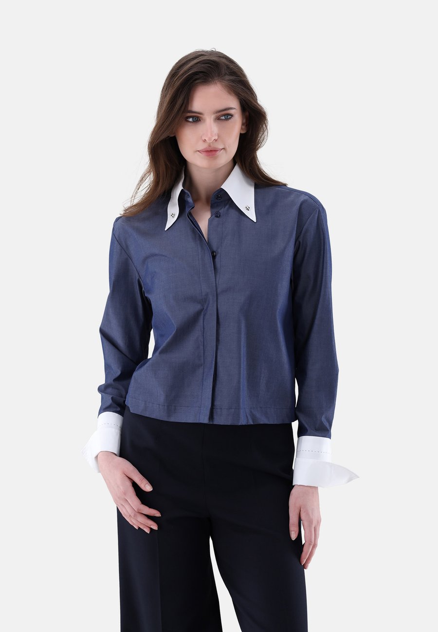Блуза van Laack Button-down blouse, Dark Blue
Блуза van Laack Button-down blouse, Dark Blue