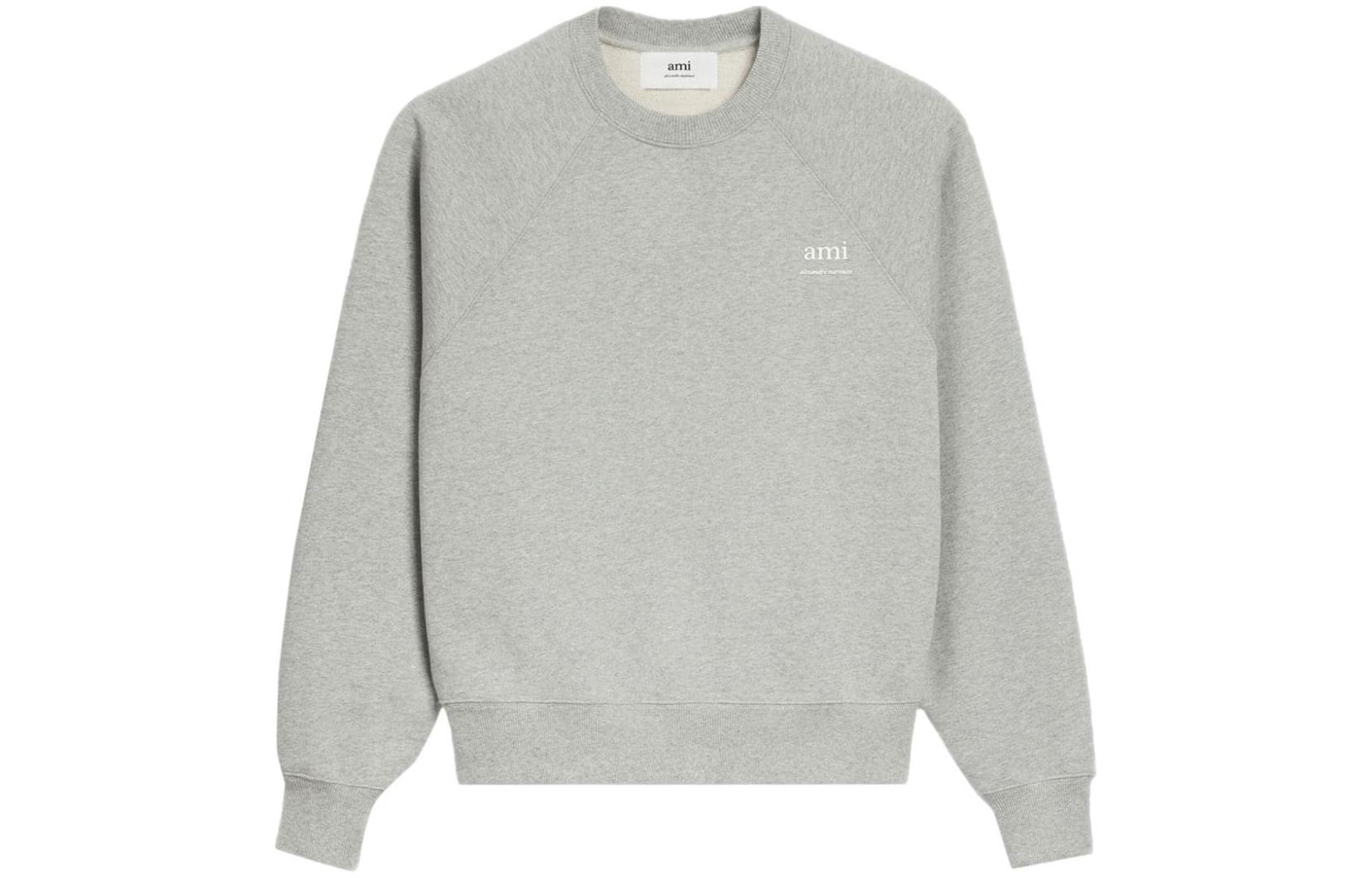 Ami Paris Logo print Cotton Sweatshirt AMIPARIS, серый
Ami Paris Logo print Cotton Sweatshirt AMIPARIS, серый