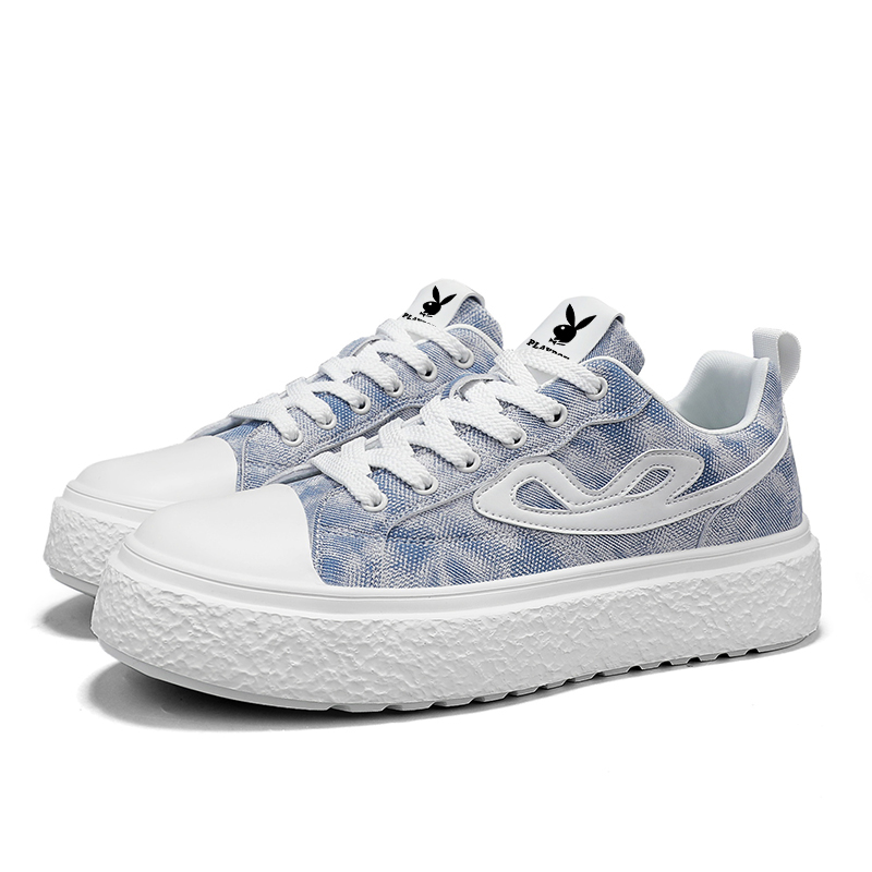 Износостойкие дышащие низкие мужские кроссовки для скейтбординга Playboy, Blue
Износостойкие дышащие низкие мужские кроссовки для скейтбординга Playboy, Blue