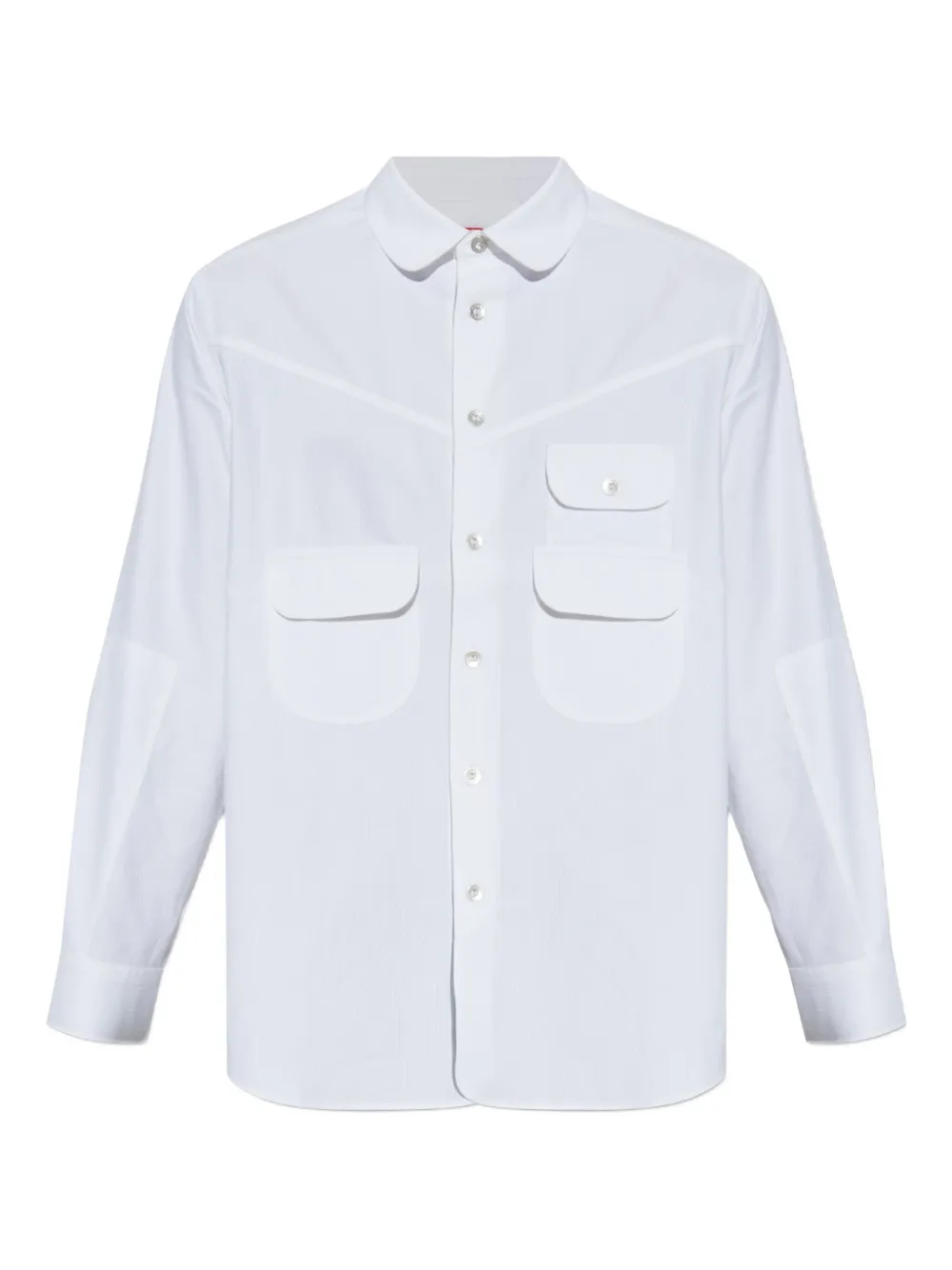 Хлопковая рубашка KENZO, белый
Хлопковая рубашка KENZO, белый