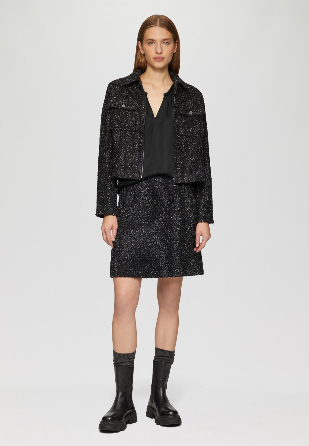 Блуза IM LOOSE FIT s.Oliver, черный
Блуза IM LOOSE FIT s.Oliver, черный