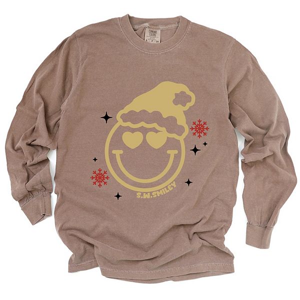 SWSmiley christmas heart eyes - женская футболка с длинным рукавом и принтом, окрашенная в стиле garment dyed Simply Sage Market, Espresso, Зеленый, SWSmiley christmas heart eyes - женская футболка с длинным рукавом и принтом, окрашенная в стиле garment d
SWSmiley christmas heart eyes - женская футболка с длинным рукавом и принтом, окрашенная в стиле garment dyed Simply Sage Market, Espresso, Зеленый, SWSmiley christmas heart eyes - женская футболка с длинным рукавом и принтом, окрашенная в стиле garment d