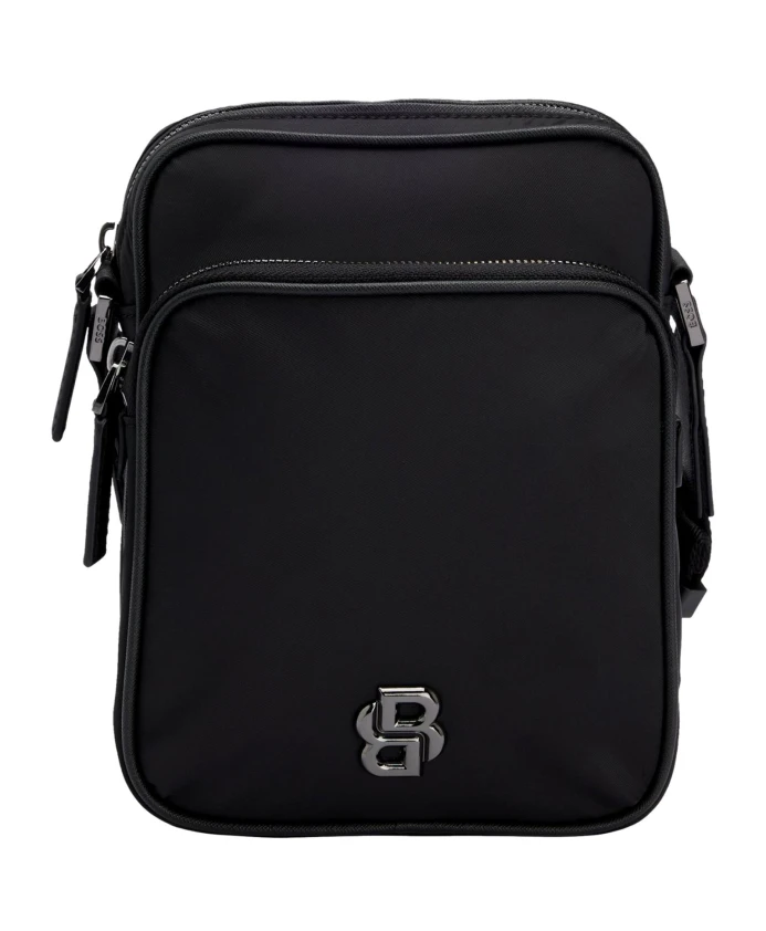 Репортерская сумка с монограммой Double B Hugo, черный
Репортерская сумка с монограммой Double B Hugo, черный