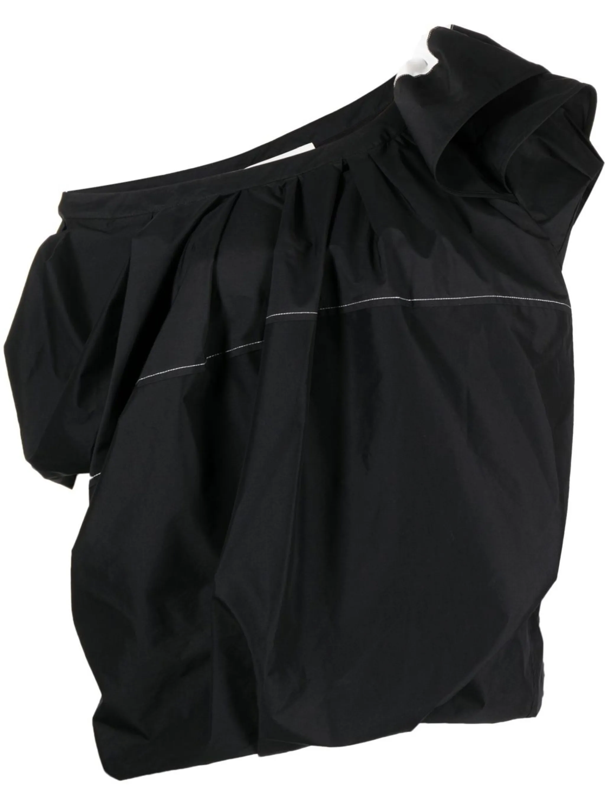 Блузка с открытыми плечами и сборками 3.1 Phillip Lim, черный
Блузка с открытыми плечами и сборками 3.1 Phillip Lim, черный