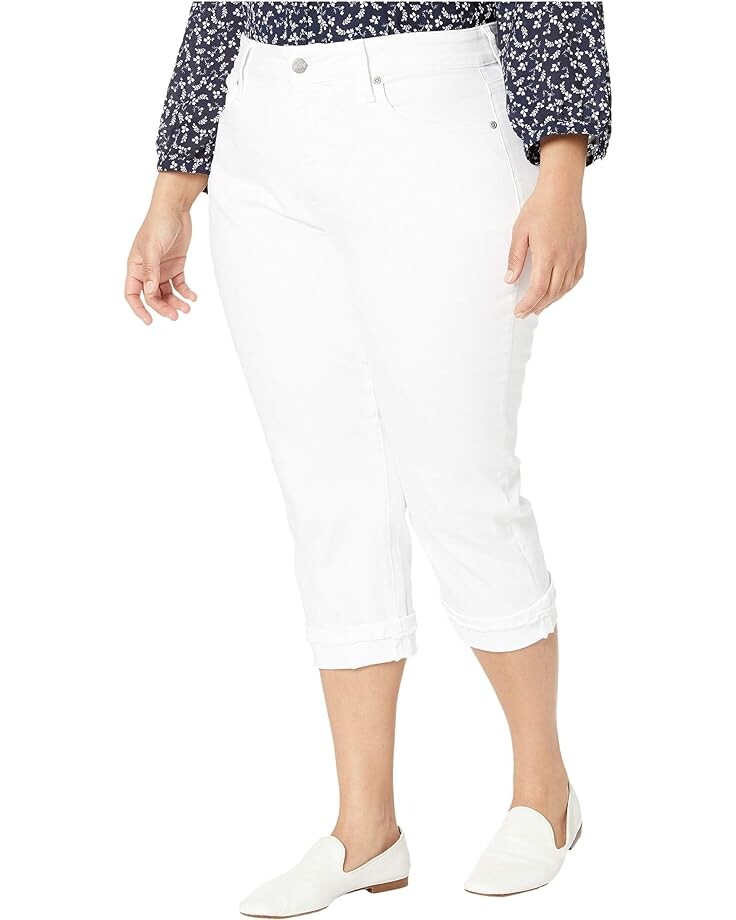 Джинсы Nydj Plus Size Marilyn Crop with Frayed Cuffs in Optic White, цвет Optic White
Джинсы Nydj Plus Size Marilyn Crop with Frayed Cuffs in Optic White, цвет Optic White