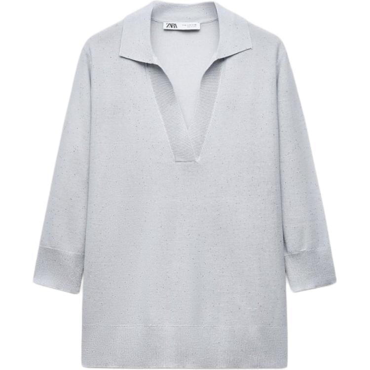 Трикотаж женский серый Zara
Трикотаж женский серый Zara